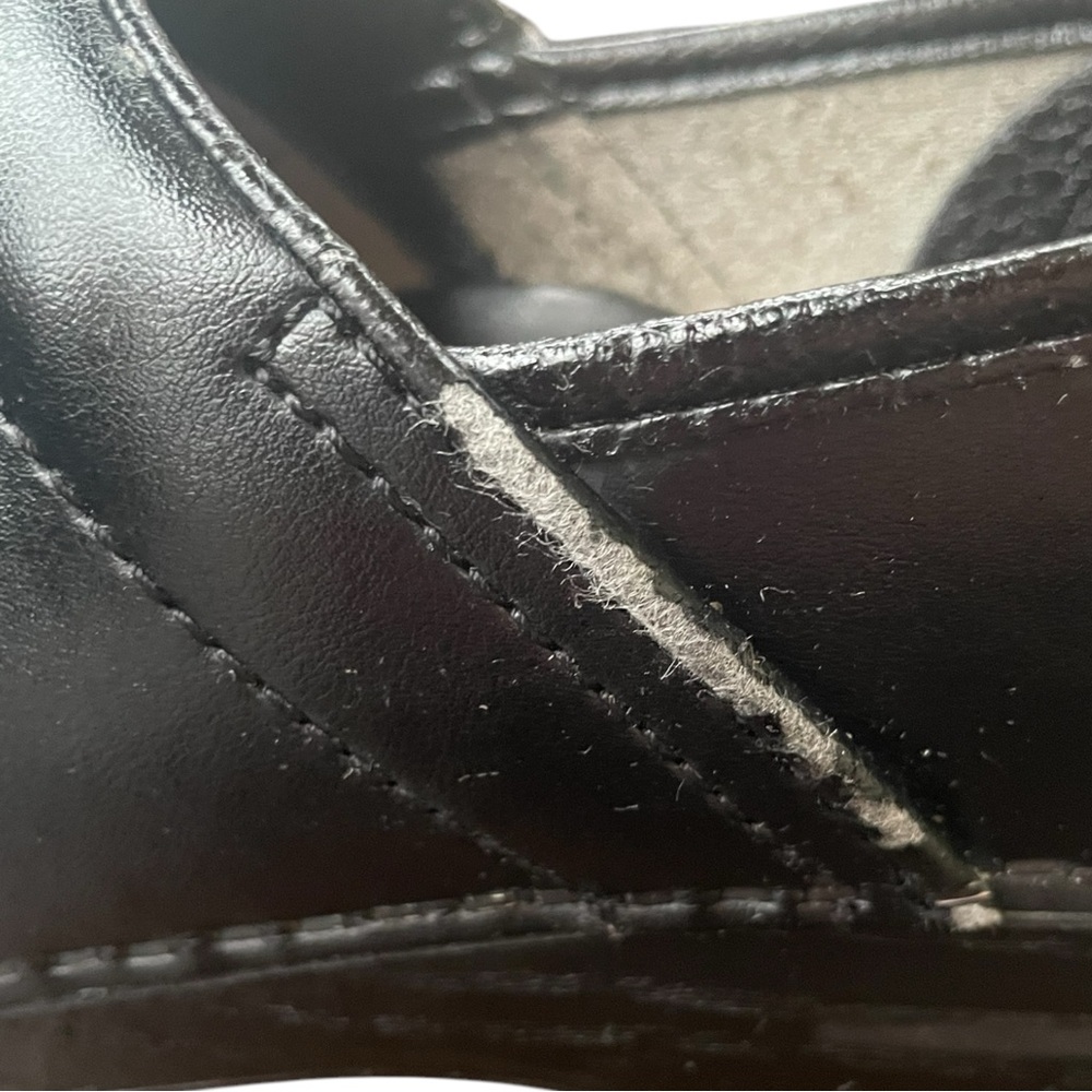 DANSKO MATTE BLACK LEATHER PROFESSIONAL HEALTHCARE SLIP ON CLOGS SZ 39 (8.5-9) - Picture 8 of 9